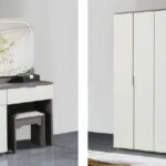 1021 Dressing Table 4 Door Wardrobe