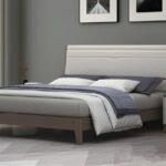 6061 King Size Bed Set 1.8m with Nightstand