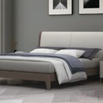 6062 King Size Bed Set 1.8m with Nightstand