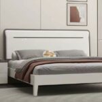 9311 King Size Bed Set 1.8m with Nightstand