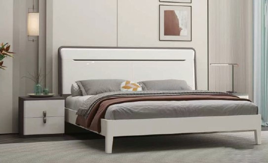 9311 King Size Bed Set (1.8m) with Nightstand 9311 King Size Bed Set 1.8m with Nightstand - Image 1