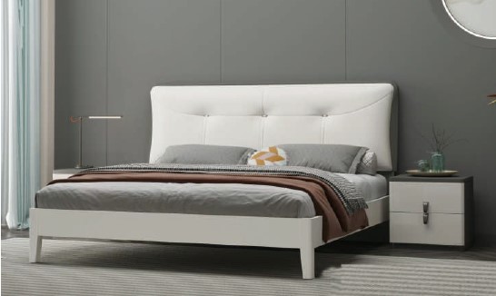 9318 King Size Bed Set (1.8m) with Nightstand 9318 King Size Bed Set 1.8m with Nightstand - Image 1