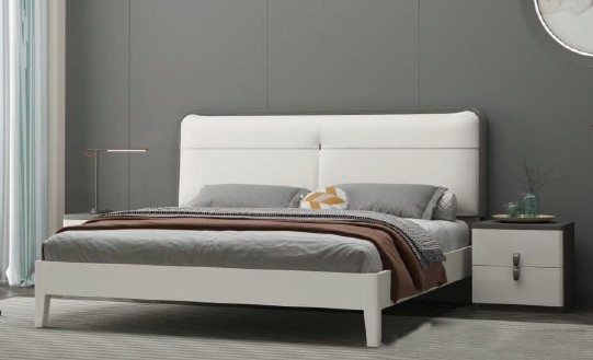 9319 King Size Bed Set (1.8m) with Nightstand 9319 King Size Bed Set 1.8m with Nightstand - Image 1